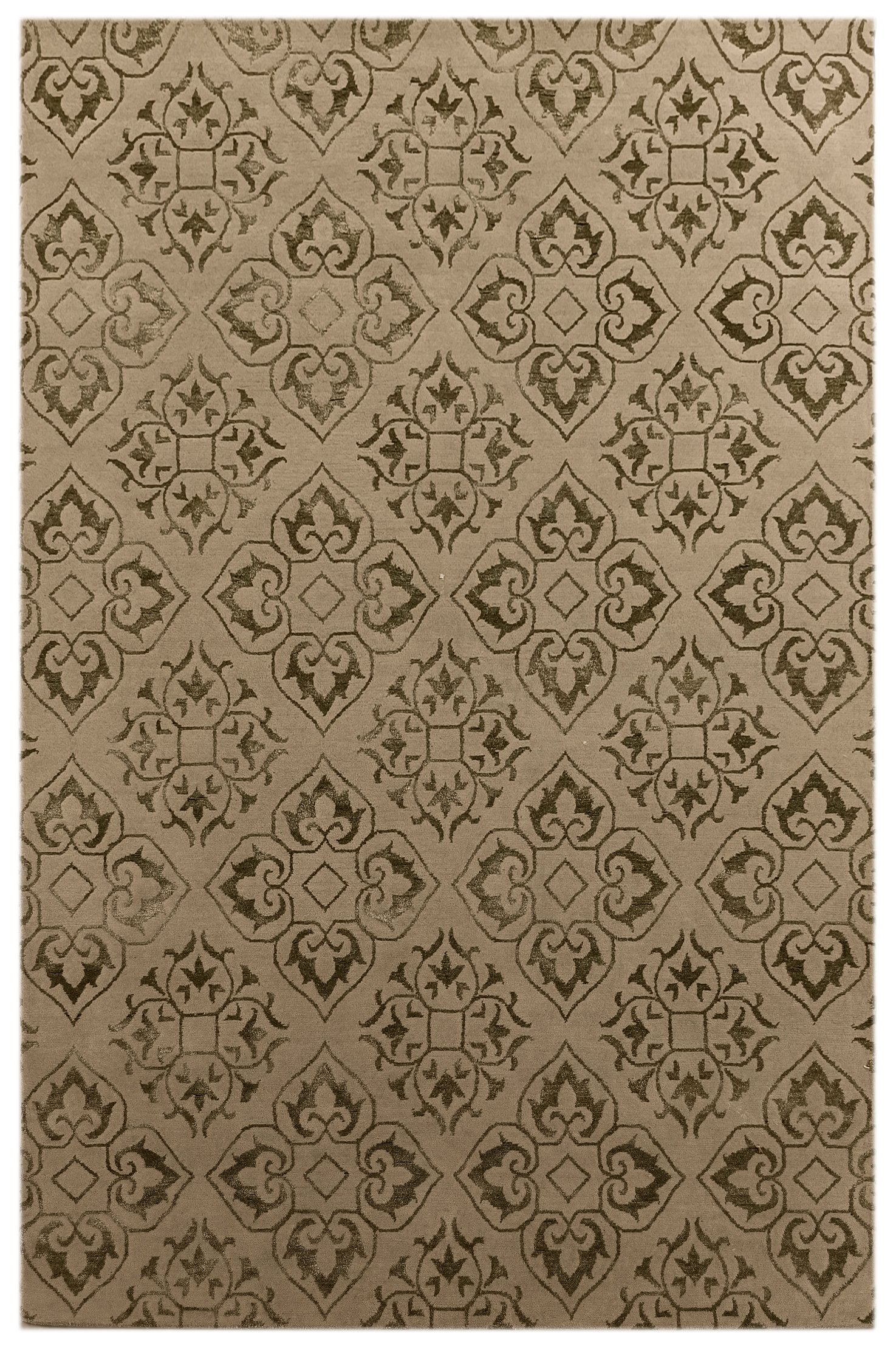 Hand knotted carpet